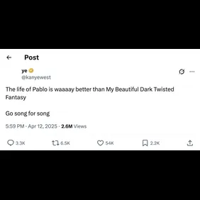 Kanye West TLOP